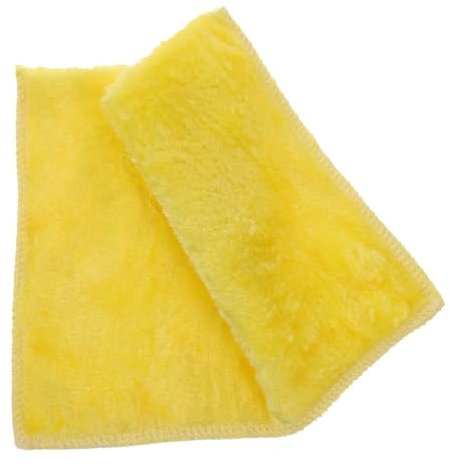 Mobestech Chiffon de Nettoyage Fibre de Non pour Cuisine Éponge Récurante Rayures Multi Usage Absorption Rapide des Taches Huile Eau pour Vaisselle Surfaces