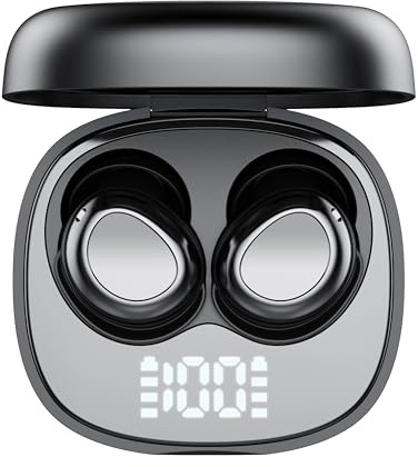 Doubc Wireless Earbuds, New Sleep Ear Buds, Ultra-Mini Bluetooth 5.4 Earbuds for Side Sleepers, 25H Hi-Fi Stereo 3D Bass Noise Cancelling headphones, Sleep Mode, IP7 Waterproof Earphones