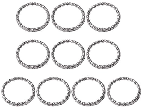 CBFMFVFROR 10Pcs Bicycle Head Parts Ball Bearings 34/44mm Fit for Front Fork Headset MTB Mountain Bike Head Parts Steel Bearing