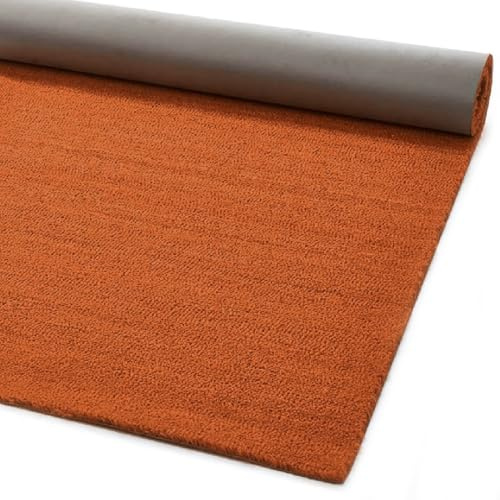 emmevi Zerbino Cocco Naturale Colorato Antiscivolo Su Misura Tappeto Ingresso Entrata 50x100 cm Cognac