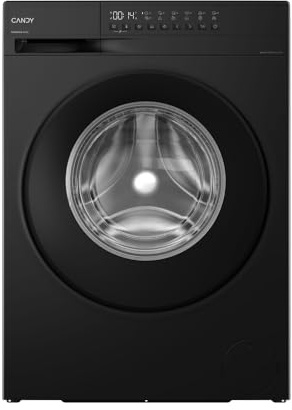 Candy Lave-Linge Séchant 9+6 kg EWY 496B8B-S, 1400 tr/min, Classe A-20%, Moteur Inverter, Fonction Vapeur, ProActive EcoWash, 12 Programmes, Noir