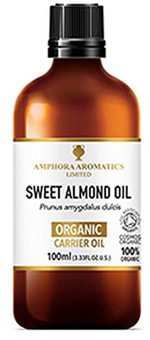 Amphora Aromatics COSMOS Organic Sweet Almond Oil 100ml
