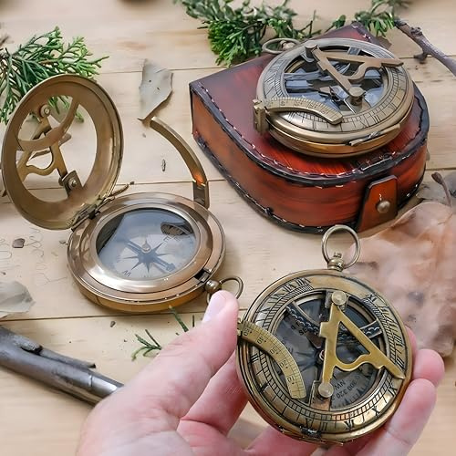 Personalized Brújula, brújula grabada, Regalo de Boda, Navidad, Bautizo, graduación, niño Scouts, Reloj de Sol, náutico, Aniversario, día del Padre