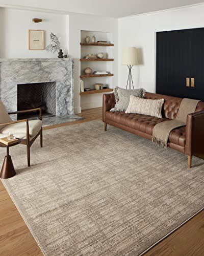 Loloi Darby Collection DAR-07 Pebble/Sand 6'-7 x 9'-3 Area Rug