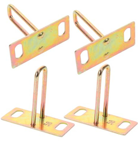 Gatuida 4pezzi Ganci Di Blocco Per Sella e Pedane Di Scooter Elettrico Serratura Sicura Per Sella Pedale e Contenitore Compatibile Con Scooter Protezione Antifurto e Materiale Resistente