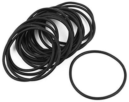 Aexit 20 Stücke Schwarz 42 mm x 1,9 mm Hitzebeständigkeit Nicht ölbeständig NBR Nitrilkautschuk O-Ring Dichtring (b9dffe2eb0b67da7cb61016811588386)