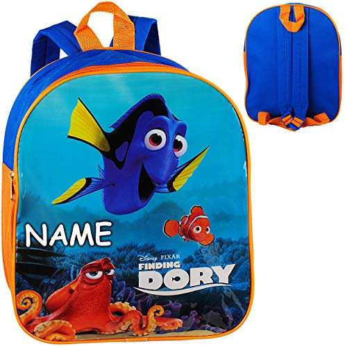 alles-meine.de GmbH Kinder Rucksack - Findet Nemo - Fisch Dory - inkl. Name - Tasche - beschichtet & wasserfest - Kinderrucksack/groß Kind - Mädchen Jungen - z.B. für Kindergar..