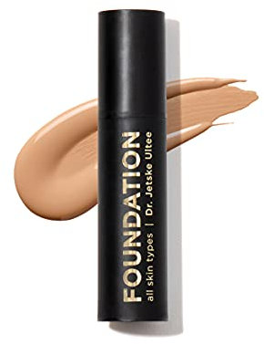 Dr. Jetske Ultee Foundation | Für einen gleichmäßigen und natürlichen Teint | Milde und beruhigende Inhaltsstoffe | Allantoin & Jojobaöl | Für sehr sensible, unruhige Haut geeignet (45)