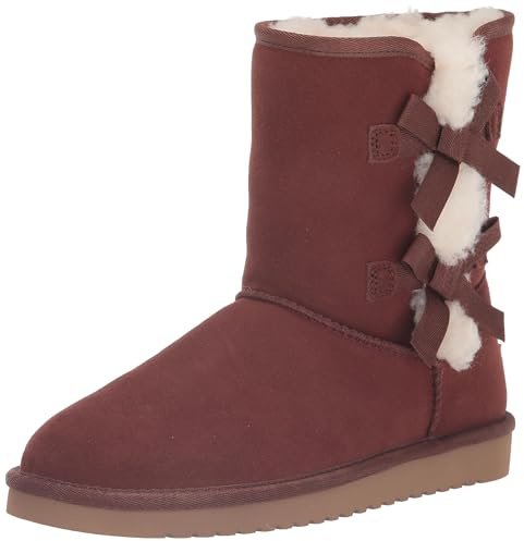 Koolaburra by UGG Women's Victoria Short Mid Calf Boot, Cappuccino, 6