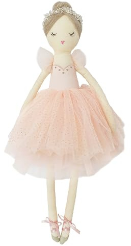 MON AMI Belle The Ballerina Stuffed Doll | 20-Inch Soft Plush Ballerina Doll | Perfect Toy or Room Décor for Girls | Ideal Gift for Birthdays & Special Occasions