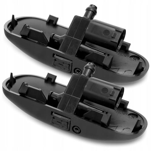 AWPARTS Spritzdüse für Scheibenwaschanlage kompatibel mit Audi A4 B6 B7 B8 A6 C6 A8 Q5 - Kompatibel mit den OEM-Nummern 4G0955987A, 4G0955988A - 2 Stück