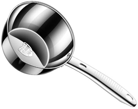 OFFSCH Cucchiaio in Acciaio Inossidabile Utensili Da Cucina Mestolo Per Acqua Comodo Da Impugnare Mestolo Per Zuppa