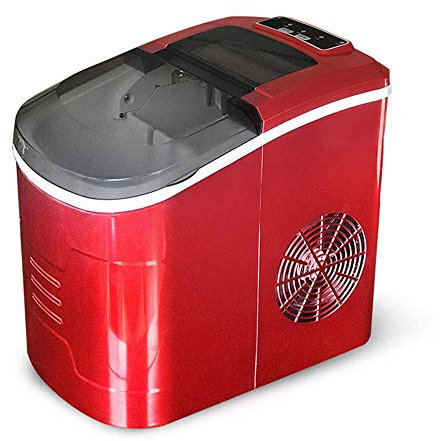 LYDBMYT Máquina para fabricar Hielo de encimera, máquina para Hacer Cubitos de Hielo portátil, Produce 33 Libras de Hielo en 24 Horas, Cubitos de Hielo listos en 8 Minutos, Consejos Inteligentes