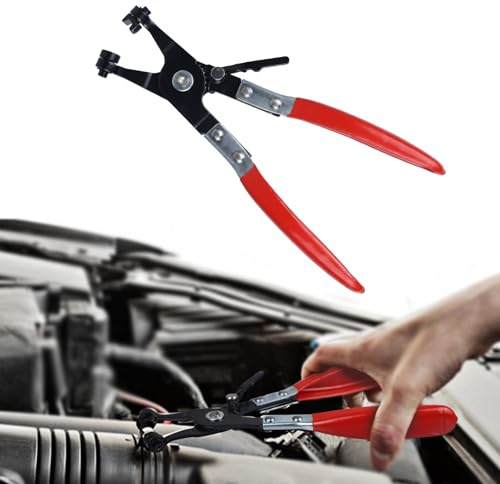 NineSSJLY alicates para abrazaderas de manguera con mango de plástico – compatibles con Knipex Cobra – ideales para reparación de automóviles, abrazaderas, accesorios y más