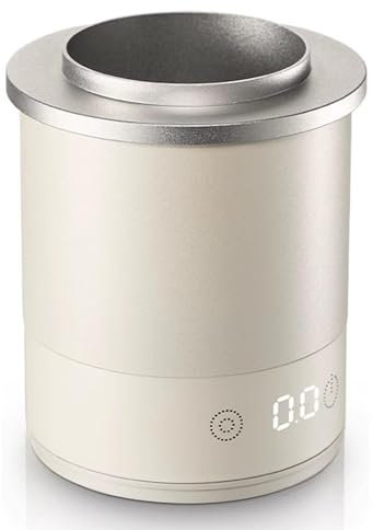 Taza dosificadora de café recargable con precisión de 0,1 g, compatible con portafiltros de 58 mm y varias máquinas de café