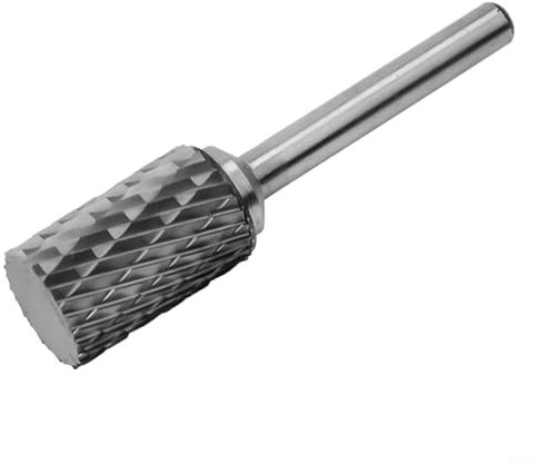 Lima rotante in carburo ad alte prestazioni con gambo da 6 mm, per rifilatura e venature in progetti di lavorazione di metalli (16 mm)