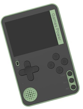 Piceioep Portable Gaming Systems 2.4in Screen Handheld Console Thin Game Machine Video Consoles Built In 500 Game ABS Gaming Console