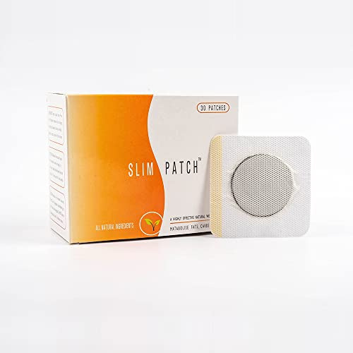 30 Parches Reductores para Adelgazar y Quemar Grasa Abdominal – Con Extractos Naturales y Detox – Reduce Cintura y Pérdida de Peso Rápida – Para Mujeres y Hombres