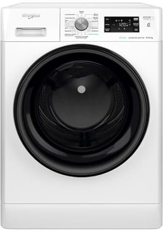 Lavasecadora WHIRLPOOL FFWDB 864369 BV SPT 8Kg lavado y 1400Rpm 6Kg secado Clase D Blanco
