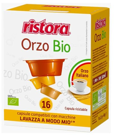 Ristora Orzo - 128 Capsule - Compatibili con le Macchine Lavazza* A Modo Mio*