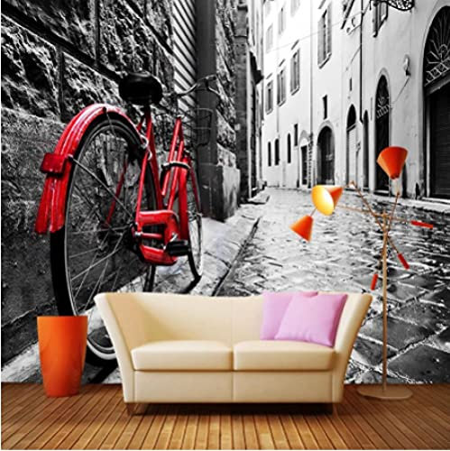 Chinesischer Stil Holzschnitzerei 3D Relief Holzmaserung Streifen Tapete Braun Wohnzimmer Restaurant Wandbild Papier Wandverkleidung * 400 cm x 280 cm (157,4 x 110,2 Zoll)