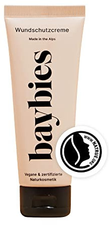 BAYBIES® Baby Wundschutzcreme | Zertifizierte Naturkosmetik | Milde Creme Für Babys | Beruhigt & Pflegt Gereizte Haut | Geschenkidee Für Babyparty | 75ml