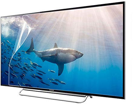 WLWLEO Anti-Blaulicht-TV-Bildschirmschutz für 55-Zoll-Monitore Matte Blendschutzfolie Augenschutz-Filterfolie Anti-Blaulichtfilter für 46-55 Zoll Displays,52 1161×661mm
