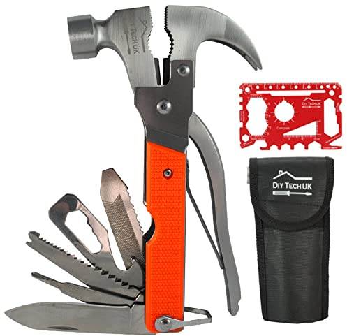 DIY TECH UK - 18 in 1 Camping Multi Tool with Pliers - Multitools