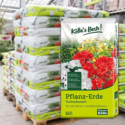 Kölles Beste Pflanzerde, torfreduziert, 36 Sack à 60 l, gesamt 1980 Liter