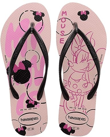 Havaianas Slim Disney, Infradito Donna, Peony Rose, 35 EU