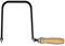 CABLEPELADO Segueta para Marquetería Arco, Sierra de marquetería, Sierra para calar, Sierra de arco para marquetería, Sierra proyectos educativos, 150 mm fondo, Mango de madera, Apto para hoja de 130