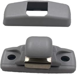 SHENGG X1 Sonnenblenden-Haken-Clip-Halterung for 3B0857561 (Color : Grey-1 set)