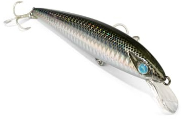 EJA 115 Kunstköder zum Spinnangeln, Jerk Minnow, 115 mm, 16 g, langsames Schwimmen, natürliches Schwimmen, geeignet für eine große Anzahl von Meeres- und Süßwasser-Raubtieren (Acc)