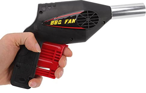 Beufee Ventilatore d'aria, soffiatore di fuoco Soffietto per camino Ventilatore portatile per barbecue Ventilatore da cucina Strumento portatile a soffietto per cuoco da campeggio