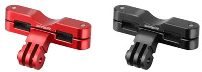 Sportkamera bilmontering cykelfäste för DJI Action5 Pro cykelsadel montering för Insta360 X4 mountainbike clip-on konsol (svart)