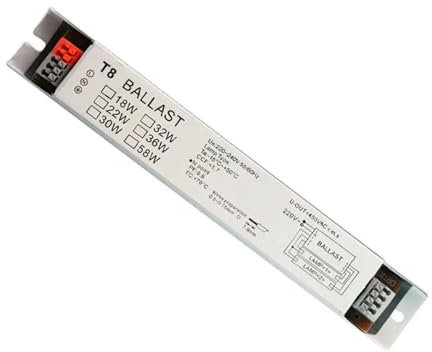 ZMZYELPECB Balasto electrónico T8 de Amplio Voltaje de 220-240 V CA, 2 x 36 W, balastos for lámparas Fluorescentes L4MB