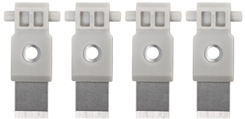 4 Stück Filamentschneider-Ersatz for Bambu Lab X1/X1C/X1E/P1P/P1S/A1/A1Mini | Zubehör for 3D-Drucker:Schneidkopf-Schaber,Filament-Schneideklingen–verhindern Filamentstaus und verringern Verstopfungen