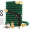 GTATBTG Expandable Garden Hose 75-300FT - Lightweight and Durable with Solid Brass Fittings for Superior Watering and Washing Performance