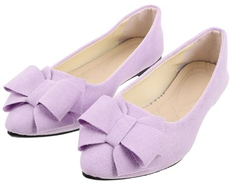Healvian Elegant Spetsiga Ballerinas för Kvinnor Bekväma Bröllopsskor för Fest Vardagsbruk Påtagbara Stilrena Flats för Brudtärnor Arbete