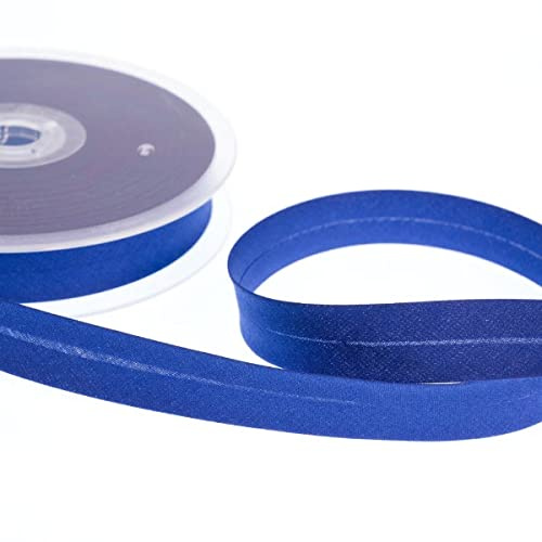 Schrägband, mittelfalz, Polycotton, 18 mm/30 mm, 5 m, Elfenbein, 30 mm
