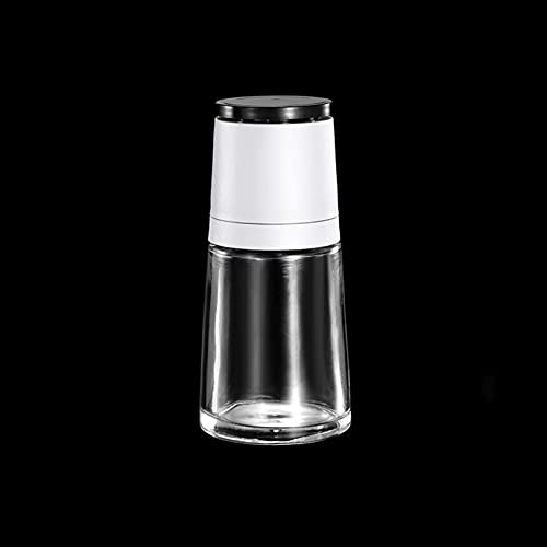 Pepper Mill Grinder Pepper Grinder 2 in 1 Stainless Steel Manual Salt and Pepper Mill Grinder Spice Shakers for sea salt black peppercorn or spices for Home, Barbecue, Party (Color : Gold) (Gold)