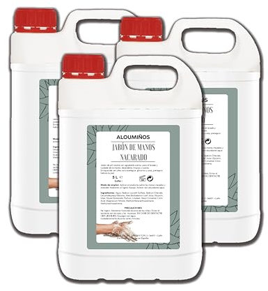 Jabón de Manos Líquido - Aloe Vera/Urea/Glicerina - 3 x 5 L