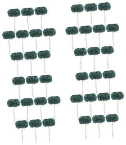 Gatuida 40pcs Polishing Wheel for Drill Drill Buffer Polisher Attachment Cleaning Pads for Attachments Buffer