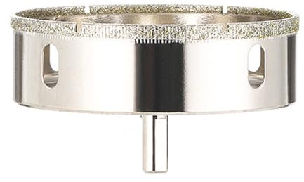 1 pièce de scie cloche en verre de 3 à 100 mm, forets revêtus de diamant, couronne de perçage pour carrelage, marbre, outils électriques en céramique, 100 mm