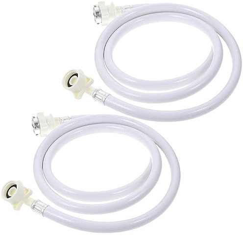 Homoyoyo 2pcs Washing Machine Water Inlet Hose PVC Pipe for Household Washer Use Water Supply Inlet
