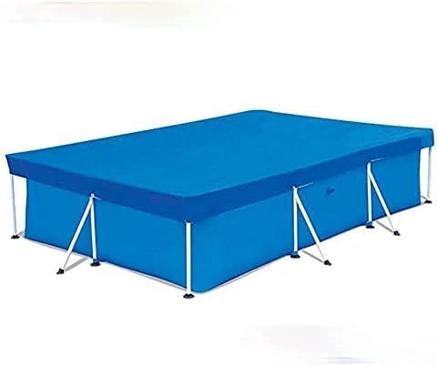 Couverture de Piscine rectangulaire, Couverture de Piscine Facile à Installer, Couverture de Piscine Anti-poussière, résistante à la Pluie et aux UV (260 x 170 cm)