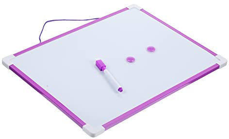 Gogogmee Whiteboard Für Junge Mädchen Löschbar Trocken Abwischbar Doppelseitig Schreibtafel Zeichenbrett Mit Stift Memo Board Für Schule Und Zuhause