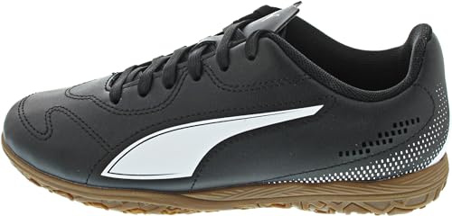 Puma Vitoria Ii It Jr Fußballschuh für Kinder, Unisex, Puma Schwarz Puma Weiß, 36 EU