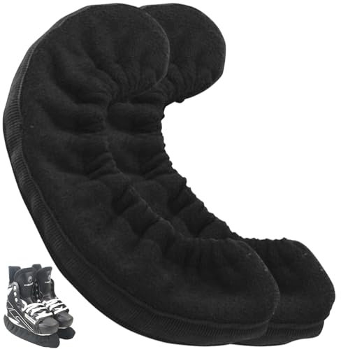 Kufenschoner Schlittschuhe,1 Paar Kufenschoner,für Schlittschuh Eishockey Schoner,Schutz Kinder Eiskunstlauf,Eislaufschuhe Zubehör Elastische,Kufenschutz Damen Kufenstrümpfe Schlittschuhschoner