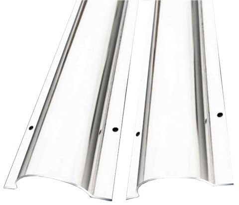 GBPLDMAQ Canalina Passacavi Pavimento in Acciaio Inox, Pedane Passacavo con Foro di Montaggio, Previene Il Rischio di Inciampo per Ufficio, Casa, Officina(10x3cm/4x1.2in)